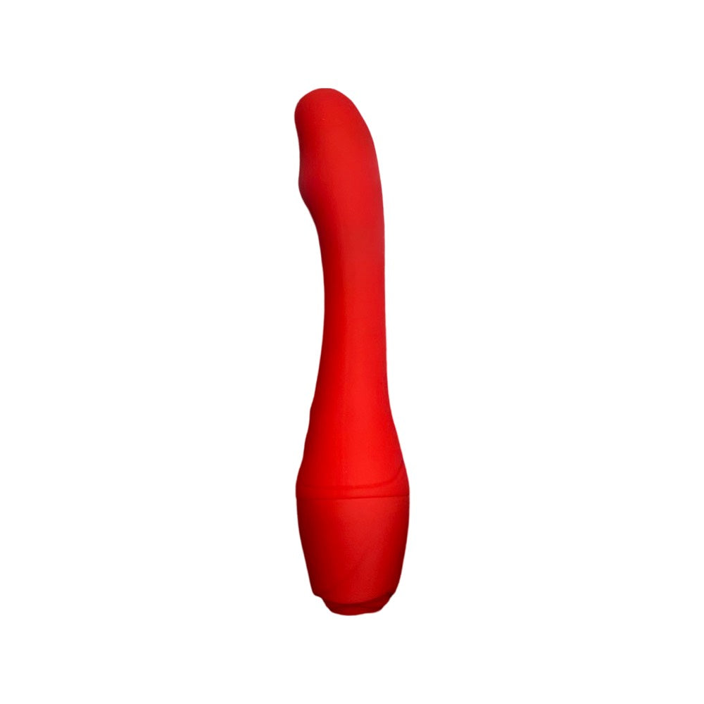 Red Rose Themed Warming Vibrating Silicone Dildo