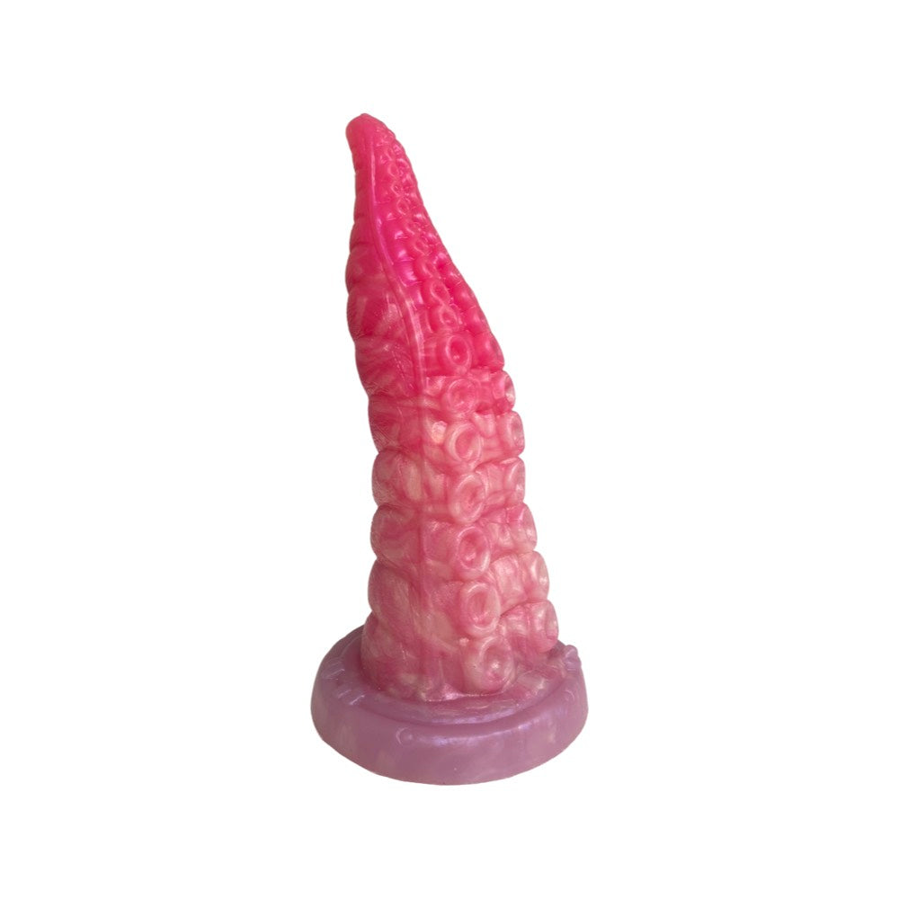 pink purple fantasy tentacle monster dildo