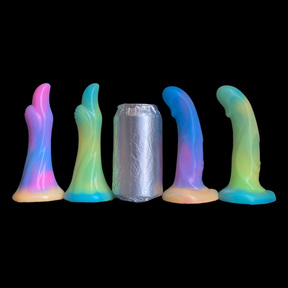 Smooth Curved and Textured Fantasy Sex Toys for Beginners