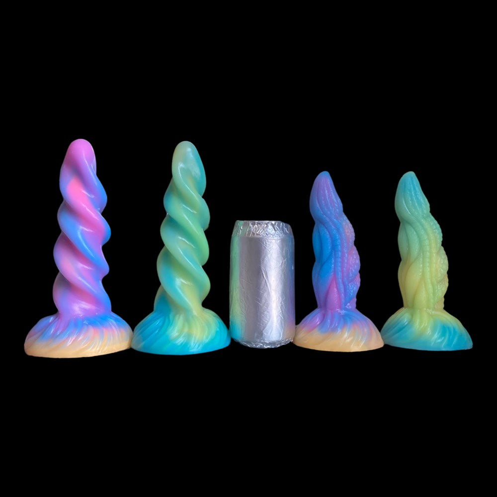 Spiral and Dragon Beast Fantasy Sex Toy Grinders