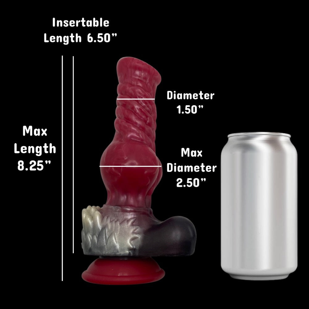 werewolf knot fantasy dildo dimensions