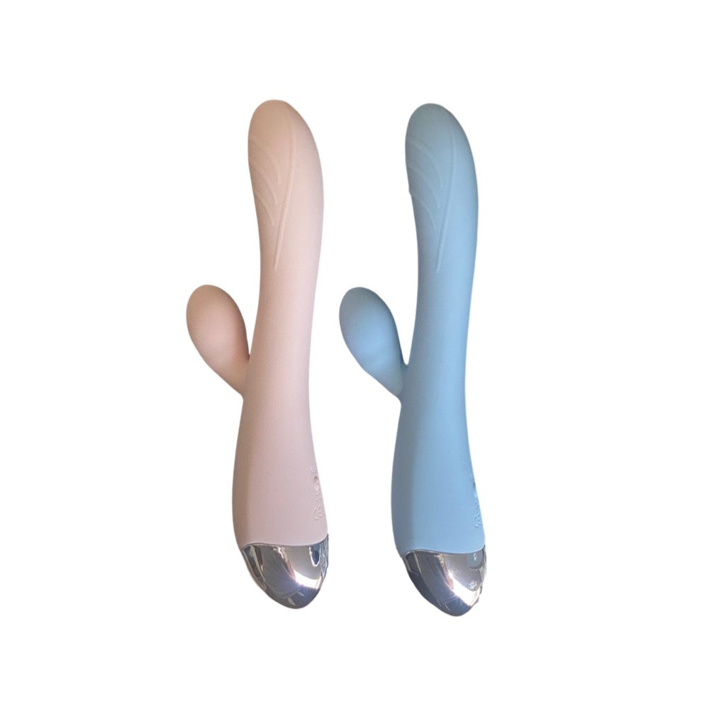 pink and blue rabbit vibrators